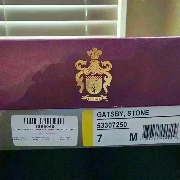 Fergie Footwear Gatsby Stone Hight Heels  Size 7 - Picture 8 of 8